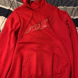 Mens size large fox racing hoodie